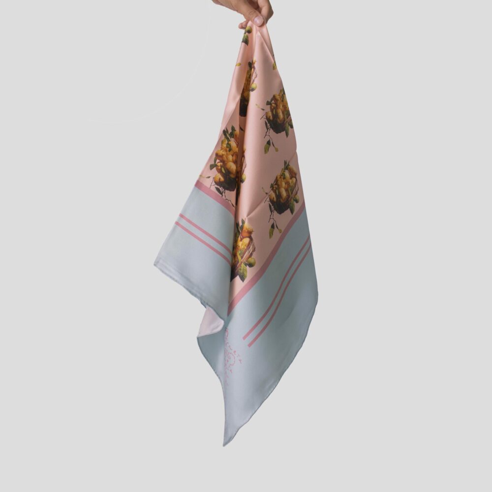 Foulard in seta Limoni