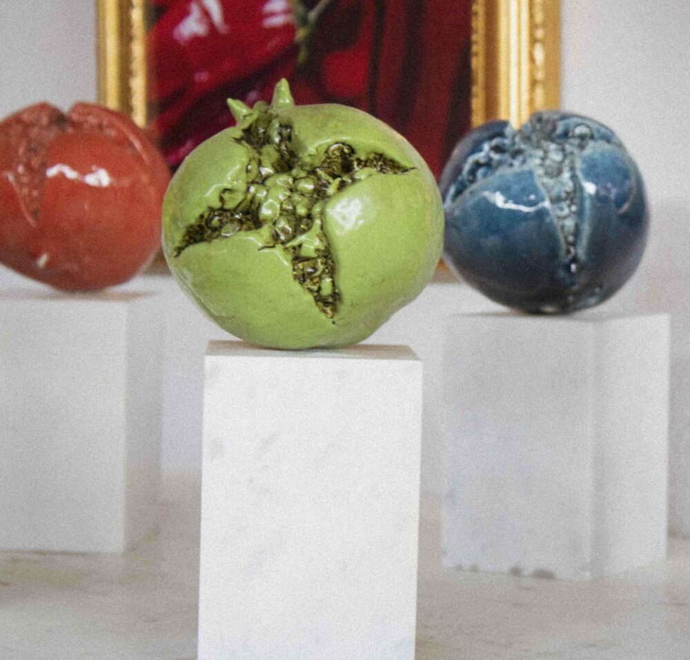 Scultura Melagrana - disponibile in più colori