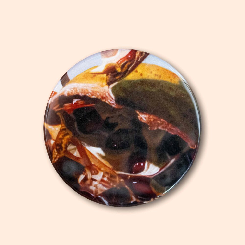 Calamita dettaglio melagrana